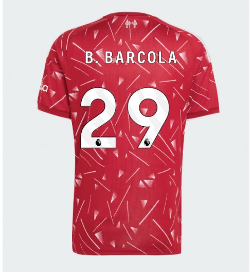 Liverpool Bradley Barcola #29 Hjemmedrakt 2026-27 Korte ermer Liverpool Bradley Barcola #29 Hjemmedrakt 2026-27 Korte ermer